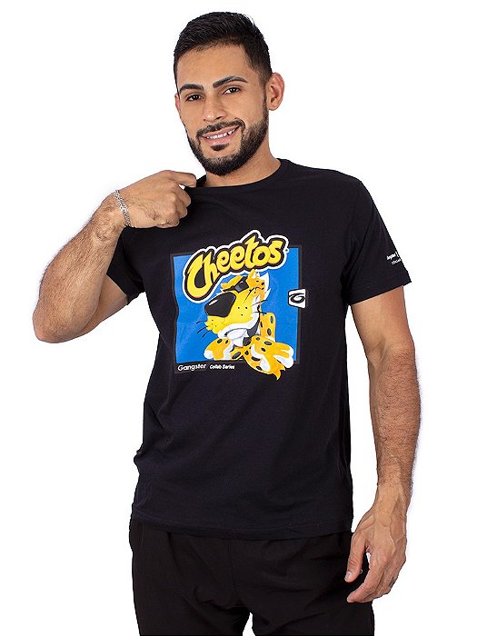 Camiseta Cheetos Preta Oficial