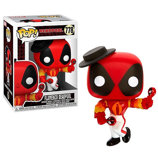 Funko Pop! Dead Pool Flamenco #778 Oficial