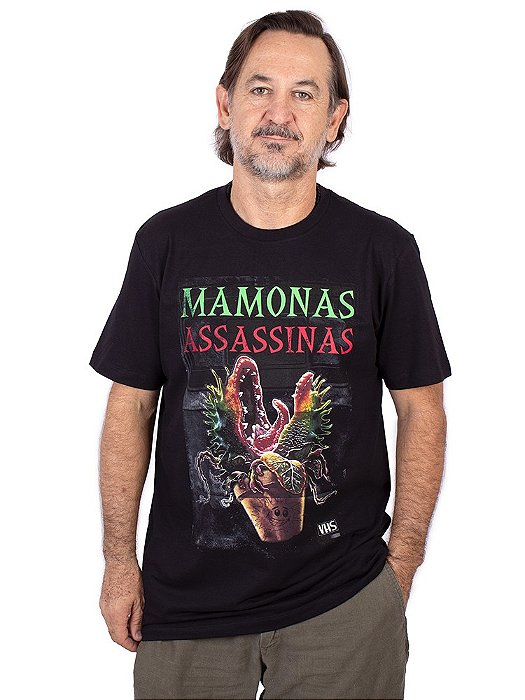 Camiseta Mamonas Assassinas Preta Oficial