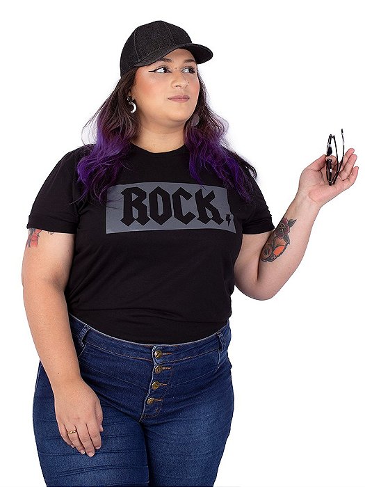 Camiseta Rock Preta.