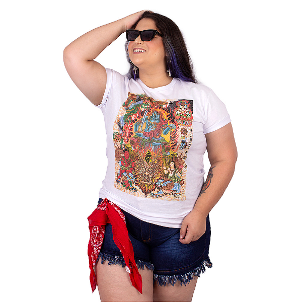 Camiseta Christian Arae Fudo Myo Branca.
