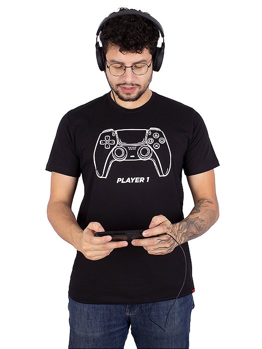 Camiseta Player 1 PS5.