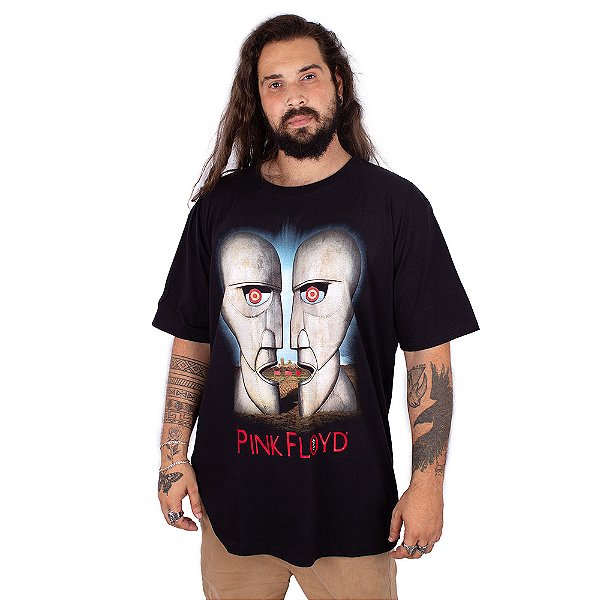 Camiseta Pink Floyd The Division Bell Preta Oficial