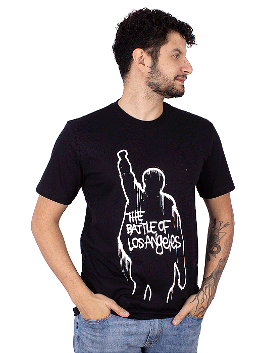 Camiseta Rage Against the Machine The Battle Preta - Oficial