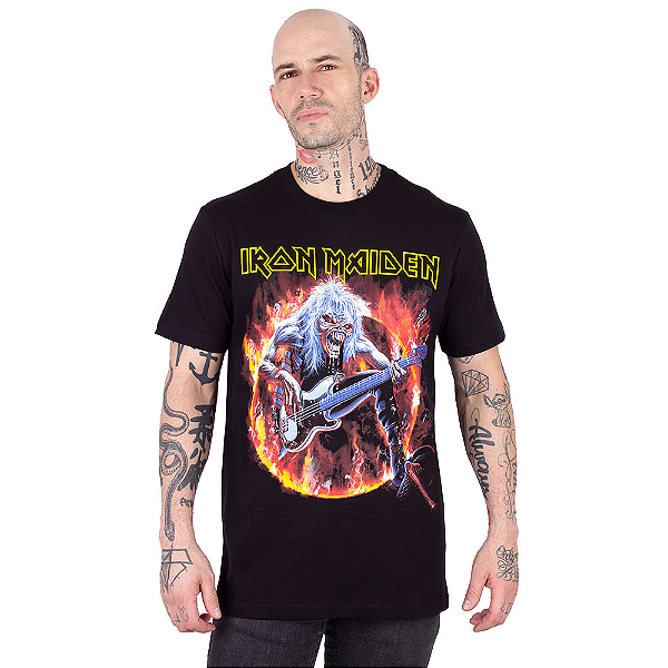 Camiseta Iron Maiden A Real Live Dead One Preta - Oficial