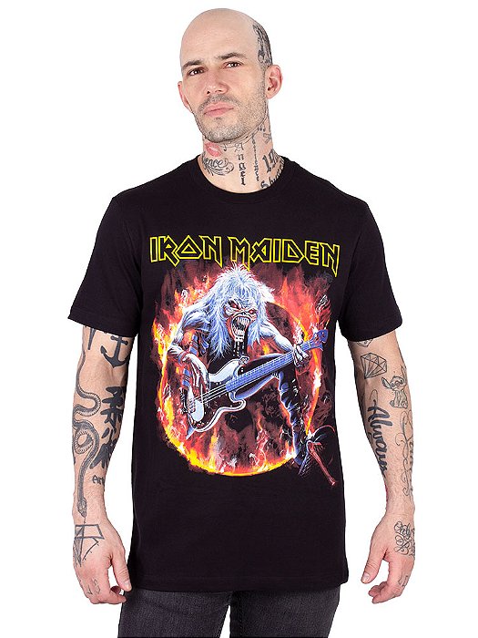 Camiseta Iron Maiden Live After Death