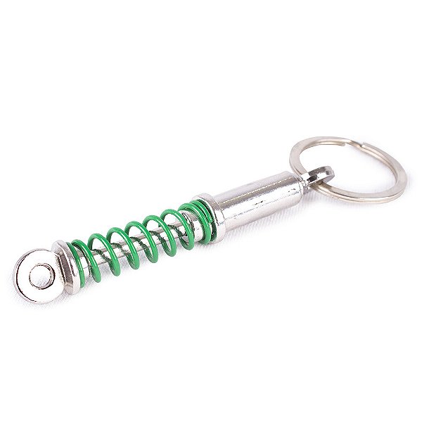 Chaveiro Metal Amortecedor Verde