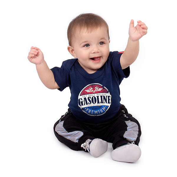 Body Bebê Gasoline Marinho