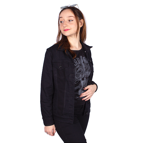 Jaqueta Feminina Preta