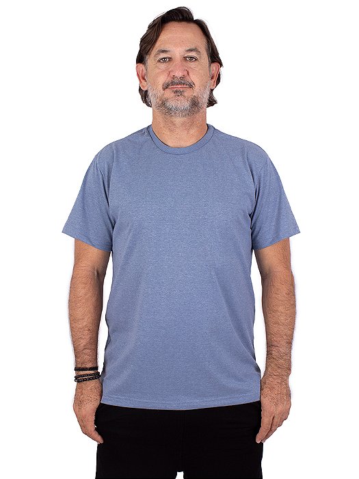 Camiseta Básica Azul Jeans.