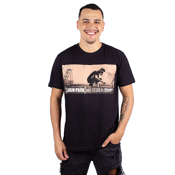 Camiseta Linkin Park Meteora Preta Oficial - Preta