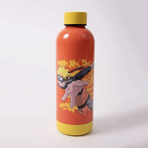 Garrafa Cantil Térmica Naruto Uzumaki - Oficial
