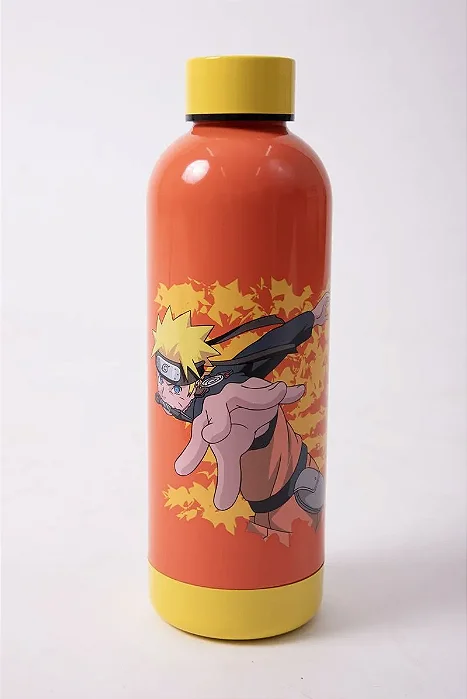Garrafa Cantil Térmica Naruto Uzumaki - Oficial
