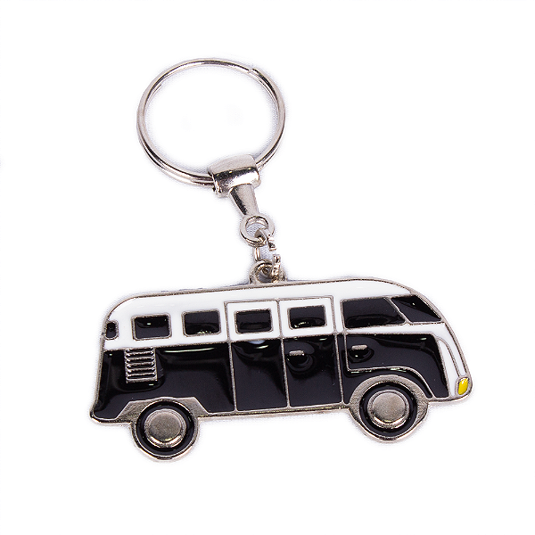 Chaveiro Metal Kombi - Preta