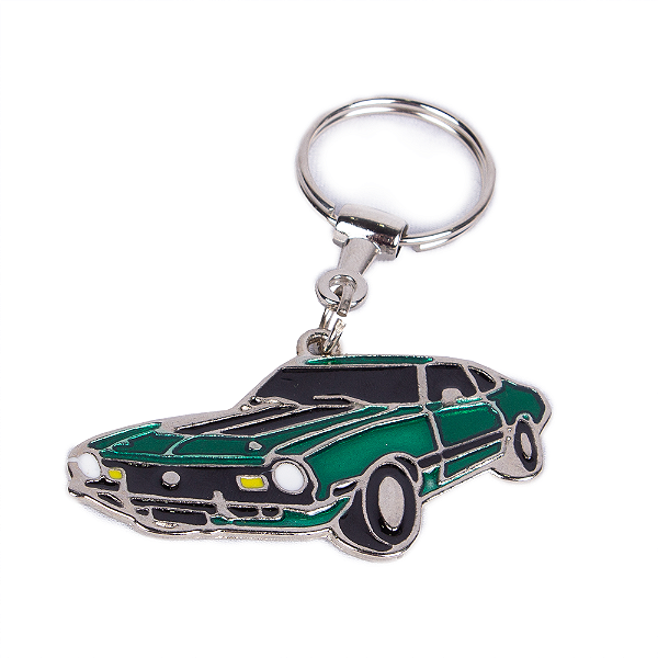 Chaveiro Metal Maverick 1972 - Verde