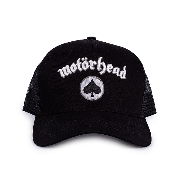 Boné Trucker Bordado Motörhead Ace Of Spades - Oficial