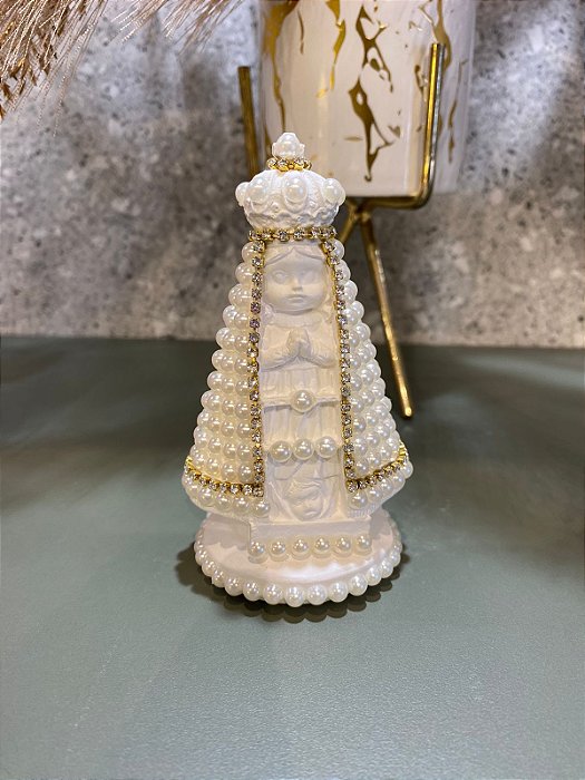 Nossa Senhora Aparecida Baby Perola 10cm