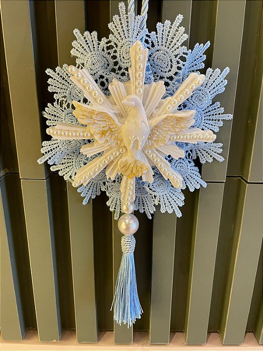 Mandala Espirito Santo Azul bebe
