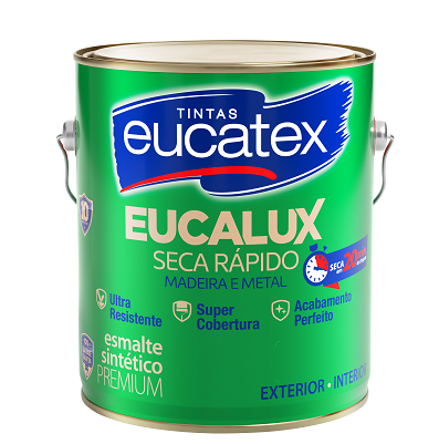 Tinta Esmalte Sintético Secagem Rápida 20min Eucalux Eucatex
