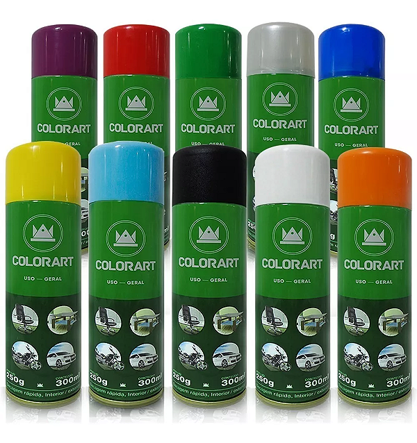 Tinta Spray Uso Geral Colorart 300ml