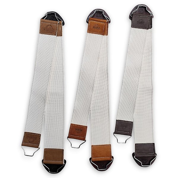 Barrigueira de Fita Algodão Branca Boqueirão (Par)