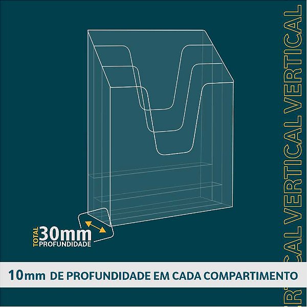 Porta Documentos Triplo - A4