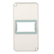 TAMPA P/ CONDULETE 1" P/ 1 MODULO HORIZONTAL LIZ/LUX S/PINTURA TRAMONTINA