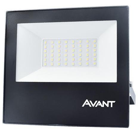 Refletor LED Slim 30W Luz Amarela Avant