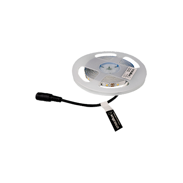 Fita de LED 4,8W/M 12V 3000K 120 LEDS Por Metro IP65 Cristallux