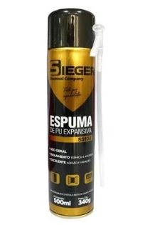 Espuma expansiva de PU 500ML 340G SS103 Sieger