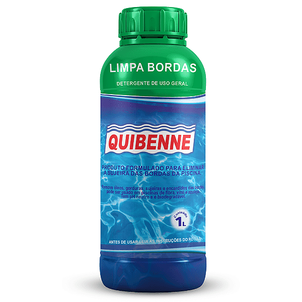 Limpa Bordas de Piscinas Quibenne 1 Litro