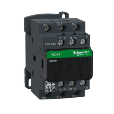 Contatora Tripolar 09A 1NA + 1NF 220V LC1D09M7 Schneider Eletric