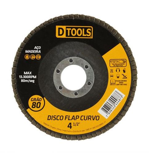 Disco Flap Curvo 4,5" Dtools