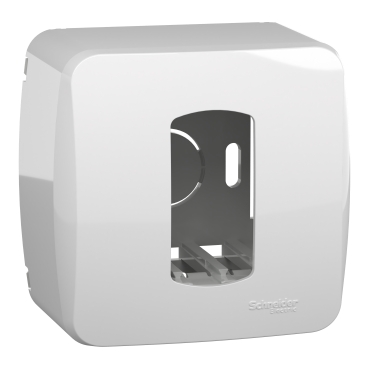 Caixa De Sobrepor Para 1 Modulo Branco Miluz Schneider