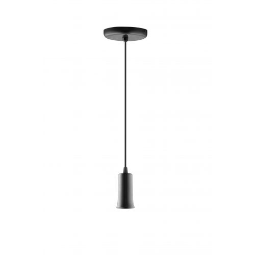 Luminária Pendente Alvision Para 1 Lâmpada Preto Dital