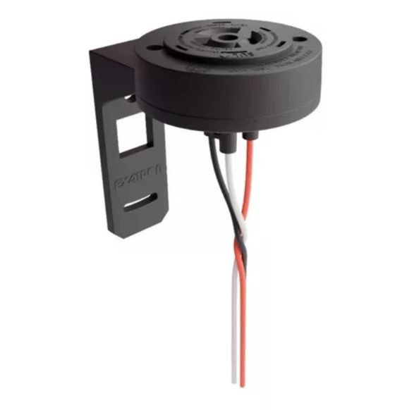 Base Giratória de Plastico Para Rele Fotoelétrico Exatron