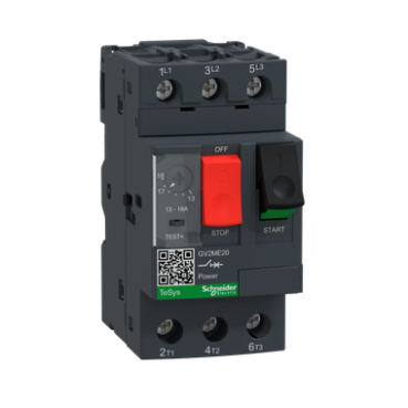 Disjuntor motor termomagnético 13-18A GV2ME20 Schneider Eletric