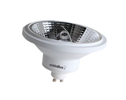 Lampada LED AR111 12W 4000K 720lm Bivolt Angulo 24 GU10 Cristallux