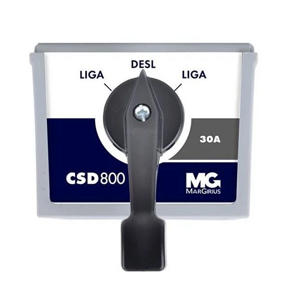 Chave Para Motor 30A Liga Desliga Liga CSD 830 7,5CV Margirius