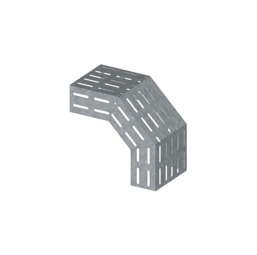 Curva Vertical Interna 90° Para Eletrocalha 100X50mm