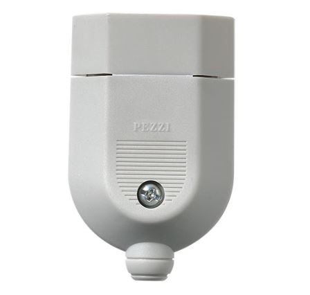 Plugue Fêmea 2P 10A 250V Cinza Pezzi