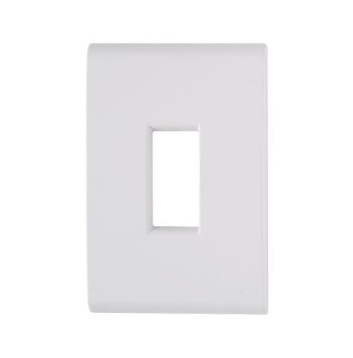 Placa 4x2 Para 1 Módulo Vertical Branco Tramontina Liz