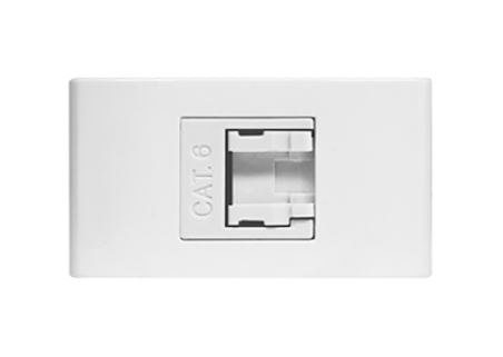 Modulo Para RJ45 CAT6 Com Conector Branco 50.000 Pezzi