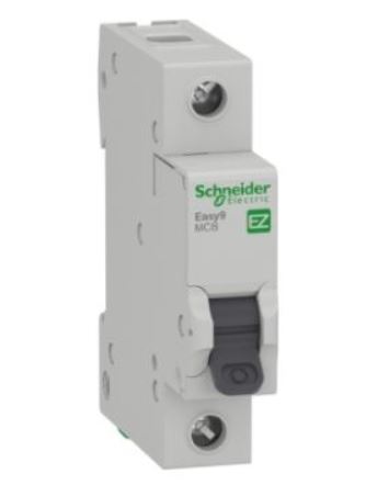 Disjuntor Monopolar Schneider Electric Easy9 Classe C 63A EZ9F33163