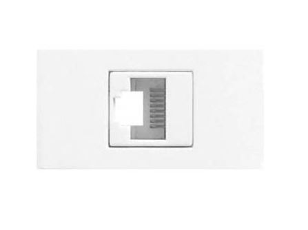 Módulo Tomada para Informática RJ45 CAT5E Branco Pezzi