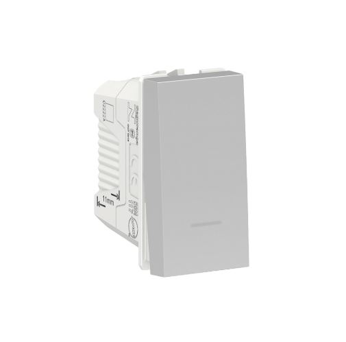 Módulo Interruptor Paralelo Orion Cor Alumínio Schneider Electric