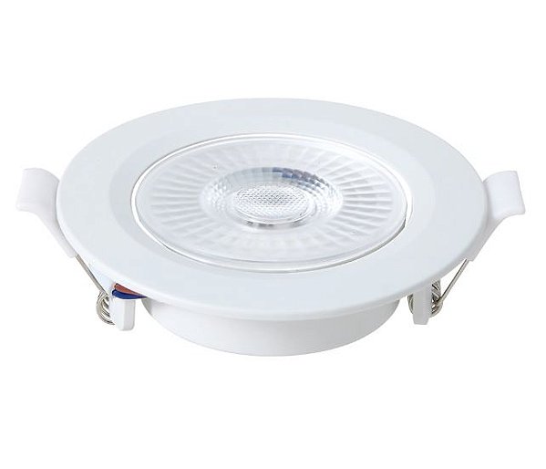 Spot de Led Redondo Embutido 6W 3000K Bivolt Slim Blumenau