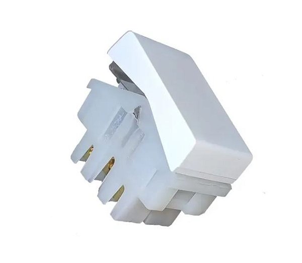 Modulo Interruptor Intermediário Pezzi 50.000 Branco