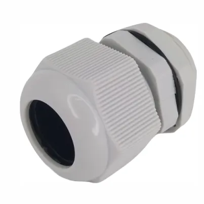 Conector Prensa cabo Rosca BSP 3/4 Cinza