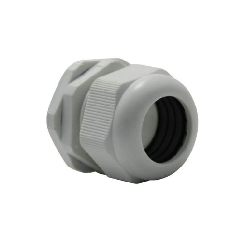 Conector Prensa Cabo Rosca M25 Cinza